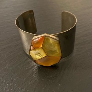 KCR Large Heavy Statement Cuff Rustic Boho Band